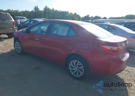 2018 Toyota Corolla Le из США, поврежденный, VIN 2T1BURHE4JC008207